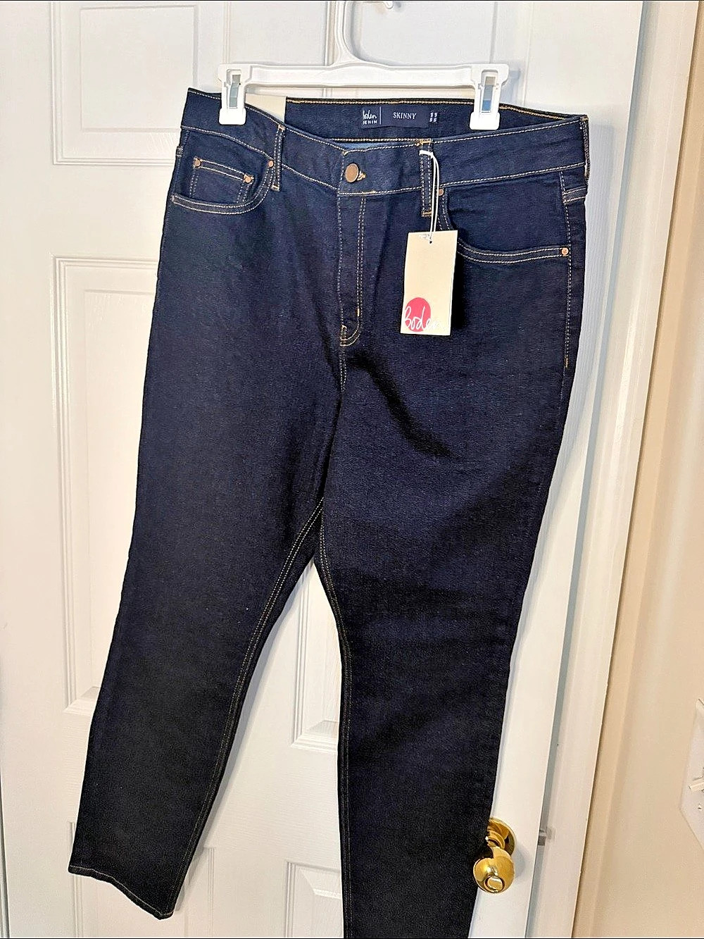 NWT Boden Skinny Jeans Blue Waist 18